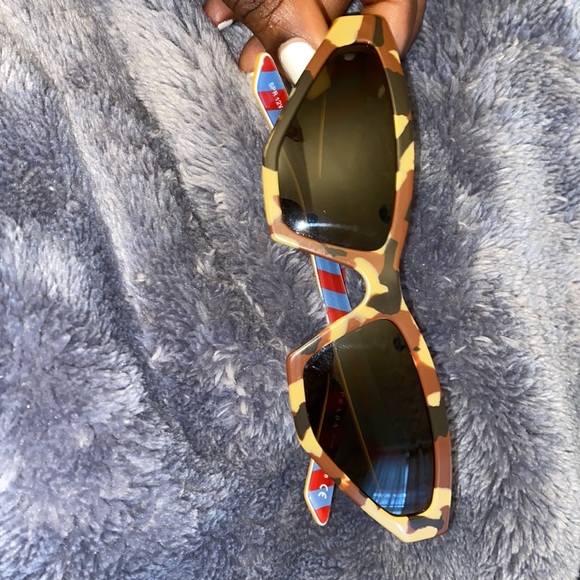 Prada Accessories - Prada Camo Cateye